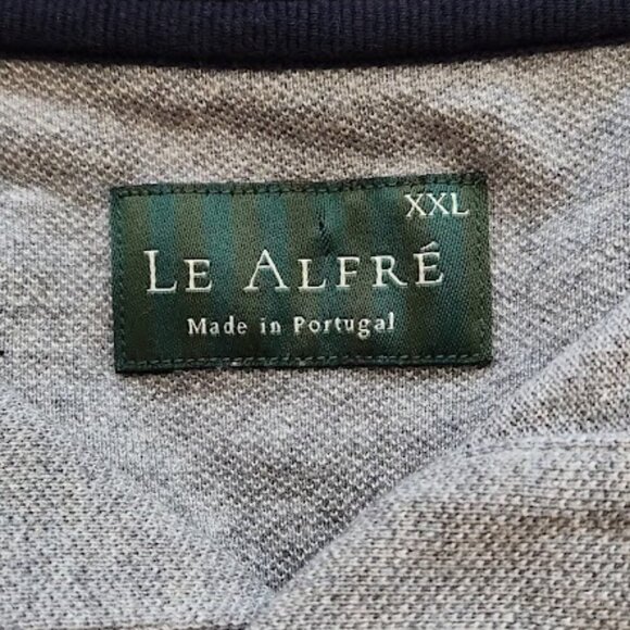 Le Alfre Men's Short Sleeve Polo Shirt Size XXL - Picture 5 of 5